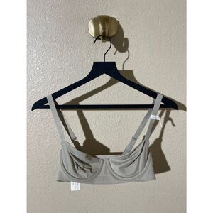 aerie Taupe Stretch Underwire Bralette